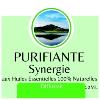 Synergie d'huiles essentielles – 10 ml - Utilisation pour la Diffusion - Conditionnée en France 3