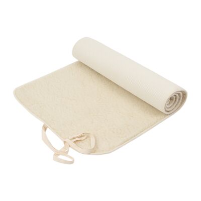 Tapis de yoga en pure laine