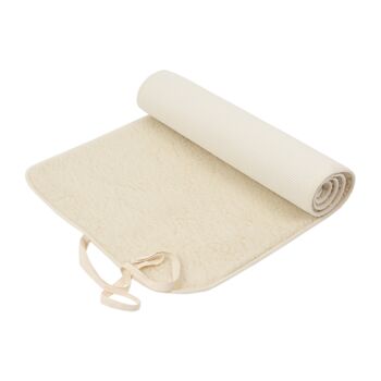 Tapis de yoga en pure laine 1