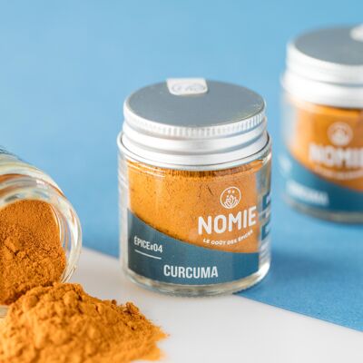 Organic turmeric (powder), 30ml jar