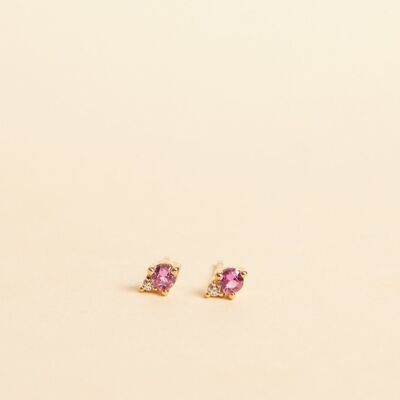 Boucles d'oreilles Filae - Rose