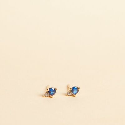 Boucles d'oreilles Filae -  Bleu foncé
