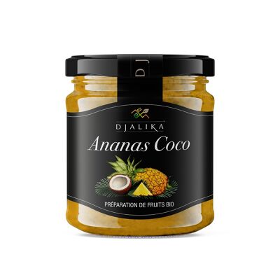 Ananas-Kokos-Zubereitung