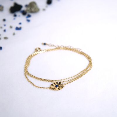 Collier/bracelet TAIYOKO - lapis lazuli