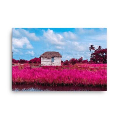 Photo Print Canvas – “Klama’s Cottage” | Wall, Photography, Picture, Home Decor, African Inspired Art, Ghana