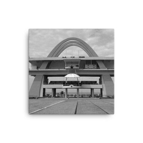 Photo Print Canvas – “Indie Arch Mono” | Wall, Photography, Picture, Home Decor, African Inspired Art, Ghana