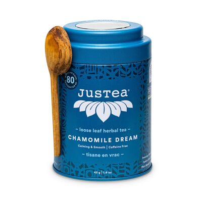 Sueño de manzanilla | 45 gramos | Té suelto | Sostenible | comercio justo