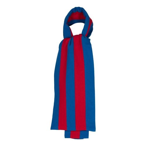 OXFOX Scarves Palace - University College - Men/Women/Unisex Scarf - Dark Blue Red - All Sizes