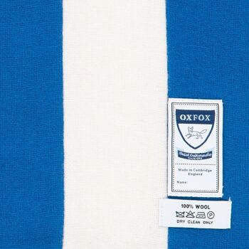 OXFOX Scarves Blues - University College - Écharpe homme/femme/unisexe - Bleu clair Blanc - Toutes tailles 3