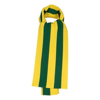 OXFOX Scarves Norwich - University College - Écharpe homme/femme/unisexe - Vert jaune - Toutes tailles 1