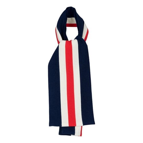 OXFOX Scarves Henly - University College - Men/Women/Unisex Scarves - Dark Blue White Red - All Sizes