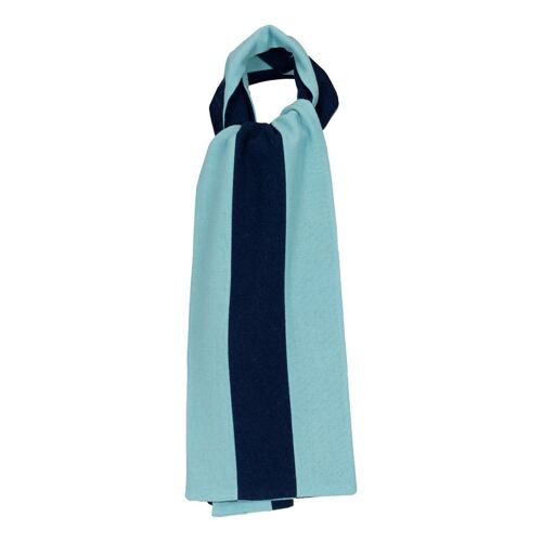 OXFOX Scarves Cambridge University - Men/Women/Unisex College Scarf - Light Blue Dark Blue - All Sizes