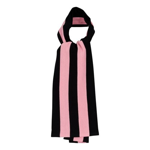 OXFOX Scarves Lady - University College - Women/Unisex Scarf - Black Pink - All Sizes