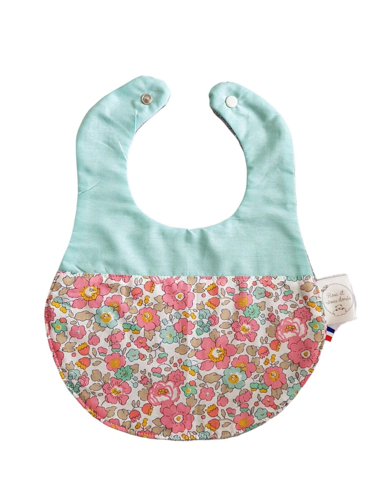 Bavaglino collezione Berlingot - 2 tessuti