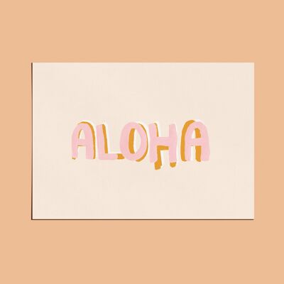 Illustration Aloha A4