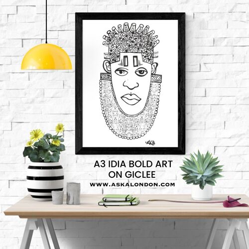 IDIA MOTIF BOLD GICLEE PRINT ART- 6 PACK BUNDLE