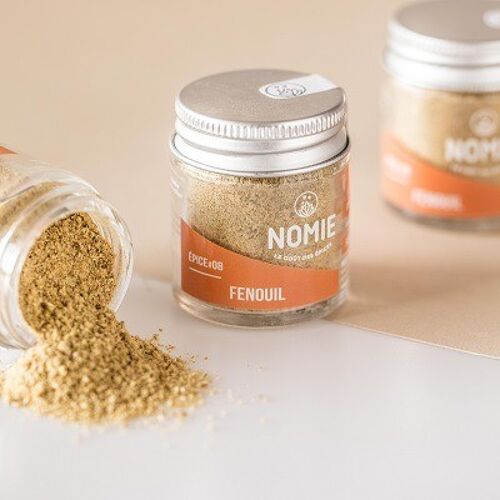 Fenouil en graines BIO, Nomie (30 ml, 15 g)