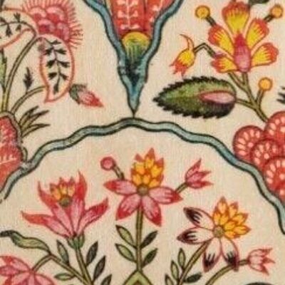 Marcapáginas de madera - abanicos toile de jouy bis
