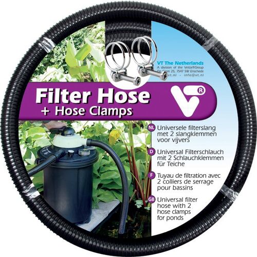 Filter Hose 5 m + Clamps 20 mm