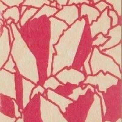 Marque-pages en bois - flowers tulip