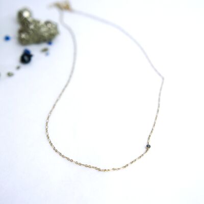 SENTAI necklace - sapphire