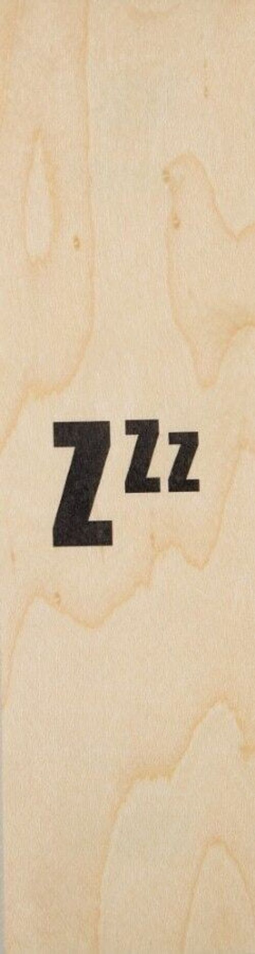 Marque-pages en bois - reading zzz