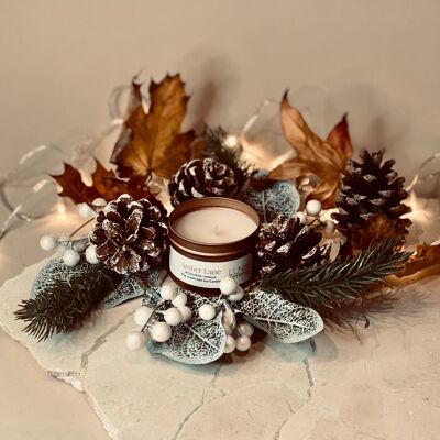 Amber Lane | Christmas Tin Candle