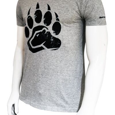 Camiseta BearClaw - Gris / Negro