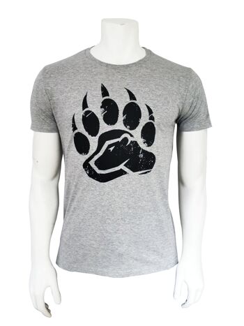 T-shirt BearClaw - Gris/Noir 2