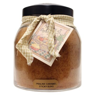 34Oz Kotl Papa Jar Candle- Praline Caramel Sticky Buns