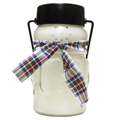 10Oz Baby Snowman Lantern Candle- Gourmet Sugar Cookie