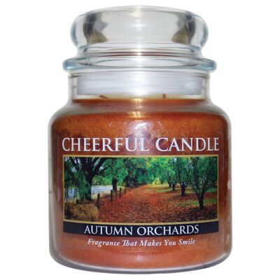 16Oz Cheerful Candle-Autumn Orchards