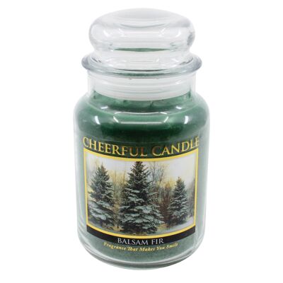 24Oz Cheerful Candle-Balsam Fir