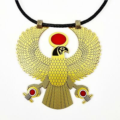 Golden Falcon Necklace Small