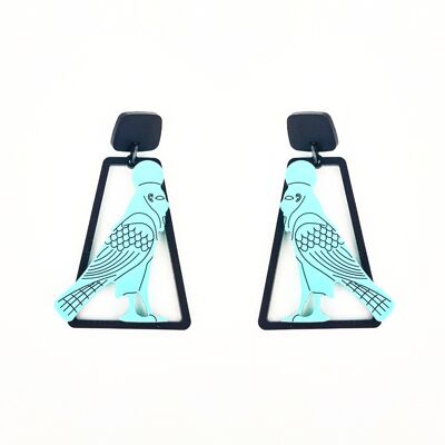 Boucles d'oreilles Faucon Cage Petit