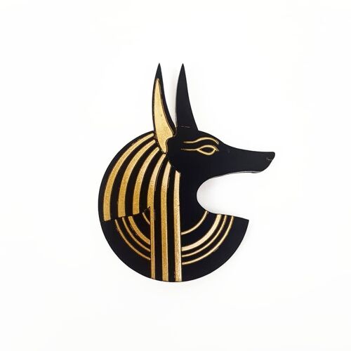 Anubis Rises Brooch Small