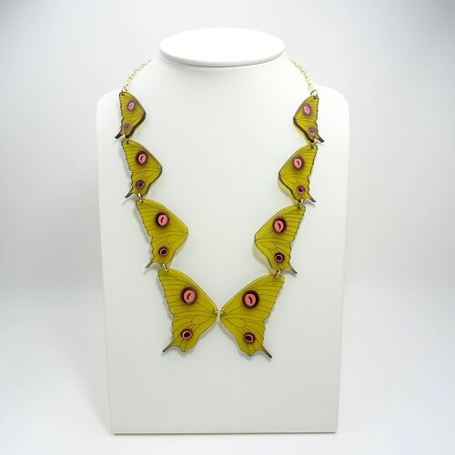 Emperor Moth Necklace Small