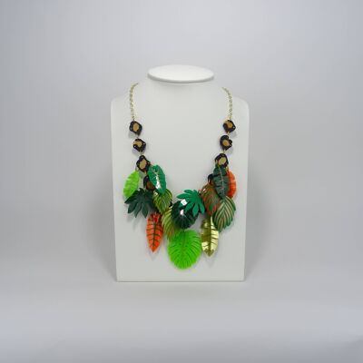 Jungle Leaves Necklace Small