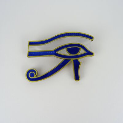 Auge des Horus Brosche groß