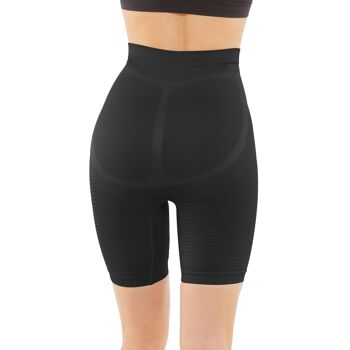 Panty sport anti-cellulite auto-massant noir pour femme 7