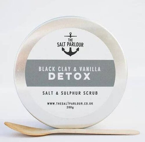 Black Clay & Vanilla Detox Scrub