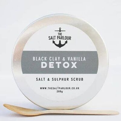 Black Clay & Vanilla Detox Scrub