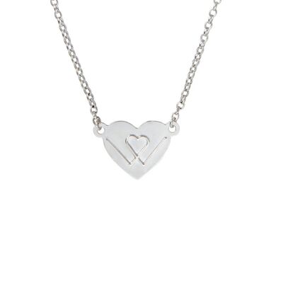 Signature Pendant Necklace - Heart