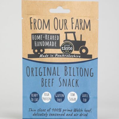 35g Biltong - 12 Pack Présentoir Original