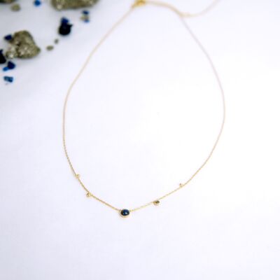 KIDO necklace - lapis lazuli