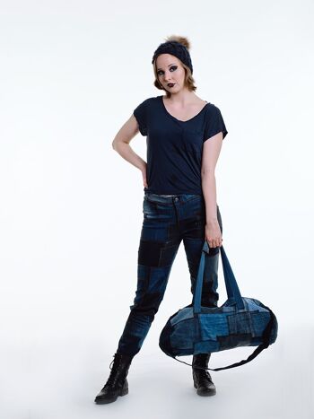 Jean slim Piece Of Jeans : Bleu foncé 4