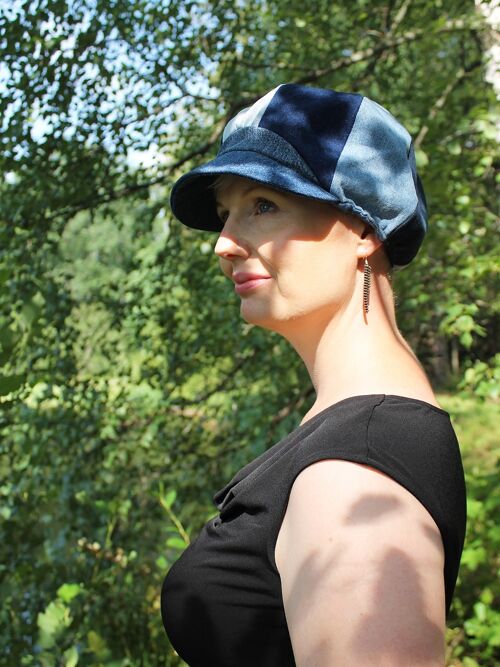 Piece Of Jeans beret: Blue