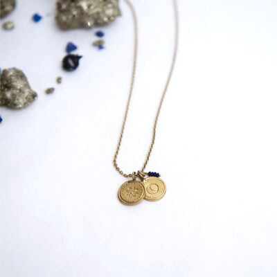 RENSEI necklace - lapis lazuli
