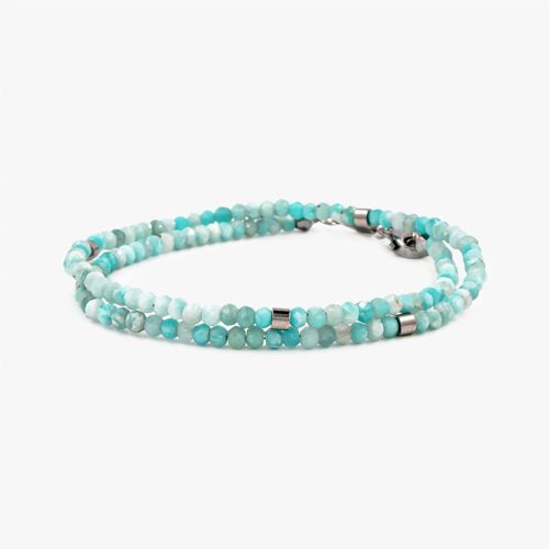 Bracelet Lumia en pierres Amazonite