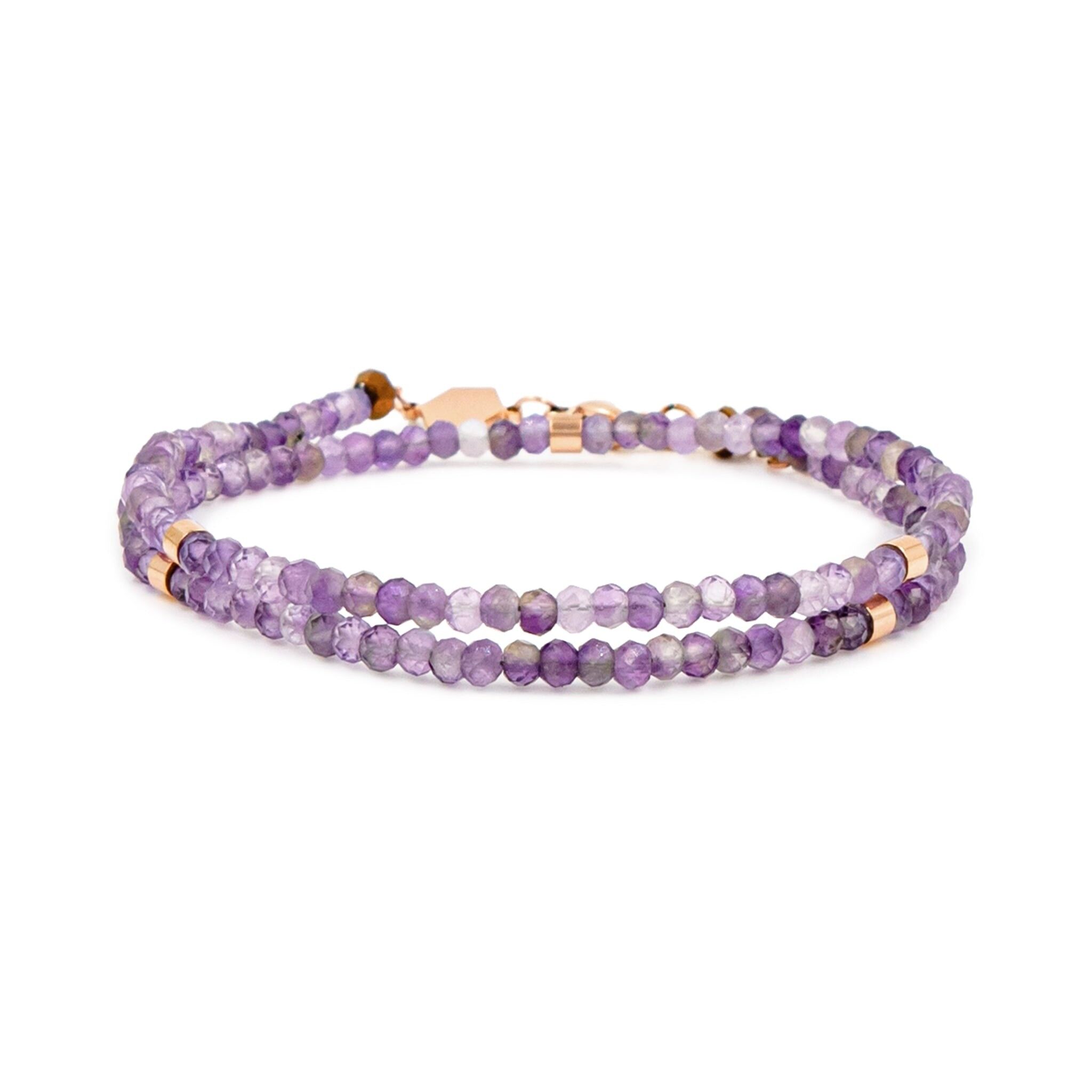 Lumia bracelet in Amethyst stones